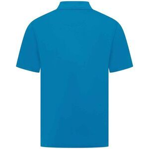 Henbury Mens Pique Polo Shirt / Sapphire Blue